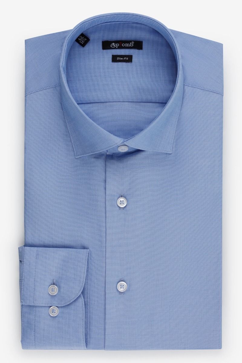 flare dresses for wedding The Ice Blue Canon Performance Twill Custom Shirt main image 1