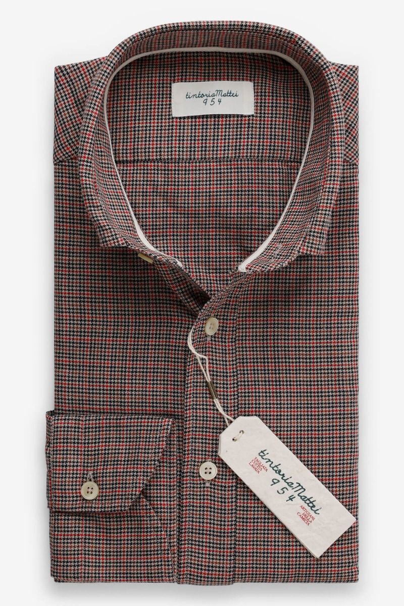 SKT111BF92REGULARB2C Men's Shirt Tintoria Mattei