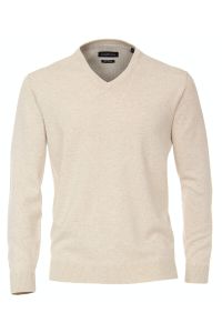 Strickwaren Herren Casamoda V-Ausschnitt Classic Einfarbig 100 % Winterbaumwolle