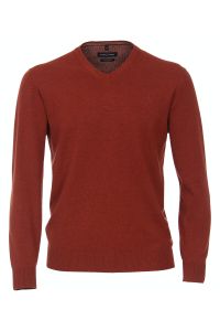 Men's Knitwear Casamoda V neck Classic Plain 100% winter cotton