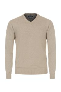 Men's Knitwear Casamoda v neck Classic Plain 100% winter cotton