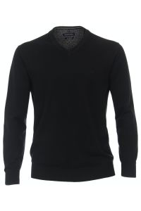 Men's Knitwear Casamoda v neck Classic Plain 100% winter cotton