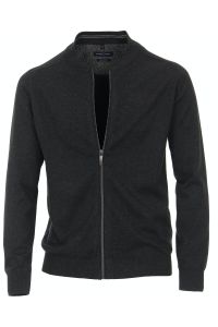 Jerseys Hombre Casamoda cremallera Classic Lisa  100% algodón de invierno
