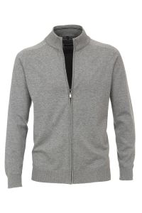 Jerseys Hombre Casamoda cremallera Classic Lisa  100% algodón de invierno