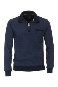 Men's Knitwear Casamoda Zipper Classic Patterned 100% winter cotton