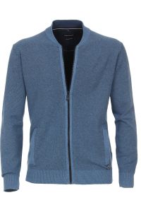Jerseys Hombre Casamoda cremallera Classic Estampada 90% algodón de invierno, 10% poliéster