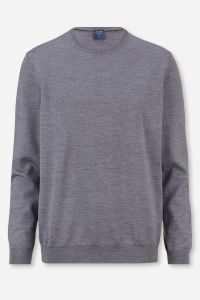 Men's Knitwear Olymp Crew-neck Classic Plain 100% wool