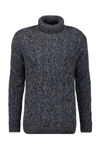 Strickwaren Herren Ragman hoher Kragen Classic 100 % Winterbaumwolle