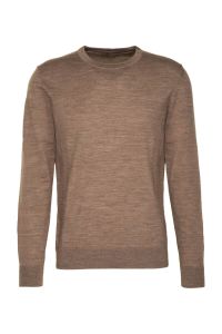 Men's Knitwear Seidensticker crew-neck Classic Plain 100% wool