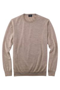 Pulls Homme Olymp ras de cou Slim Uni 100% laine