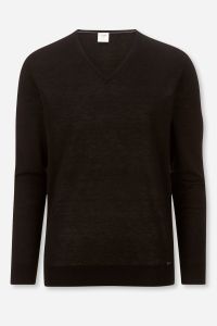 Pulls Homme Olymp col en V Regular Uni 85% laine vierge, 15% soie