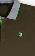 Polo shirt NOVE11 Slim SKT20AF09ESLIME6C