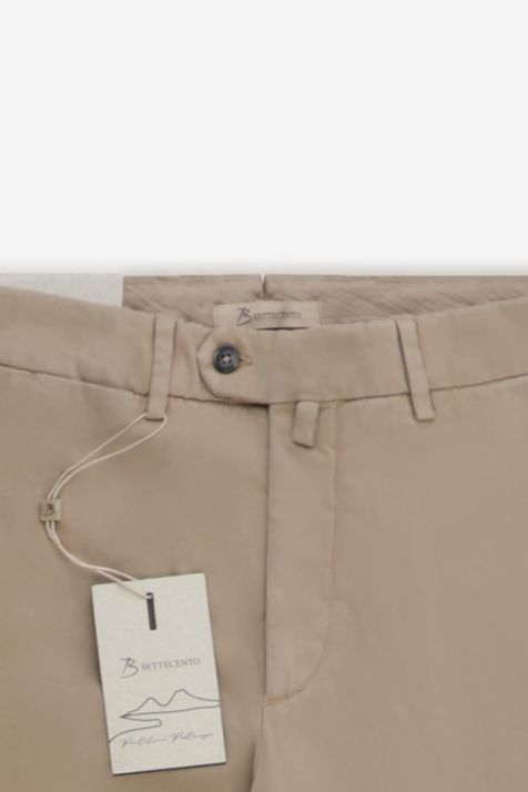 Pantalon Hombre B-Settecento Chino Slim Lisa 97% algodón 3% elastan