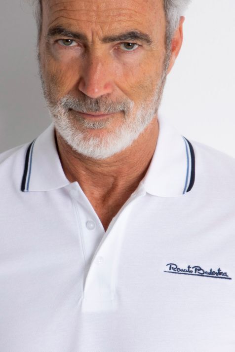 Polo Hombre Balestra Classic Lisa 100% algodón Manga corta