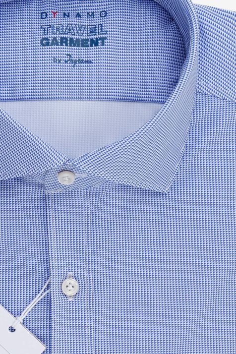 Camisa Hombre Ingram Slim Diseño  73% poliamida 27% elastano cuello Francés Manga larga