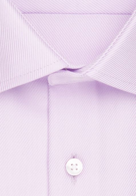 Men's Shirt Seidensticker Slim Plain collar Italian Long sleeve