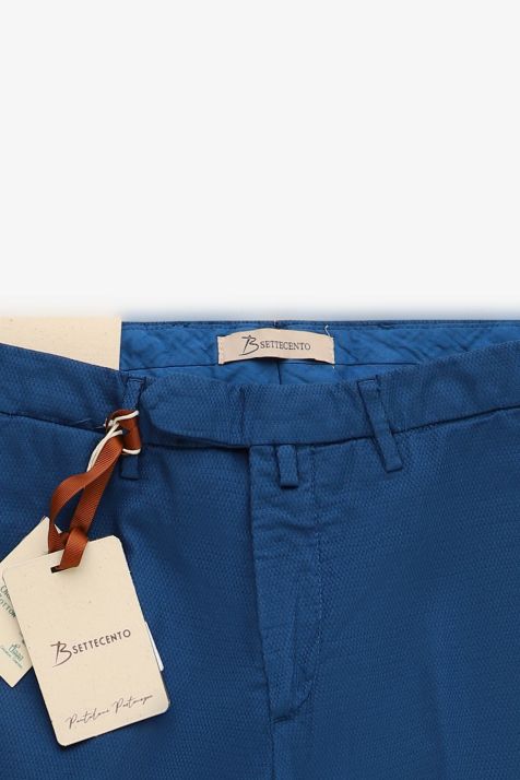 Hose Herren B-Settecento Chinos Slim Einfarbig 97% Baumwolle 3% elastan