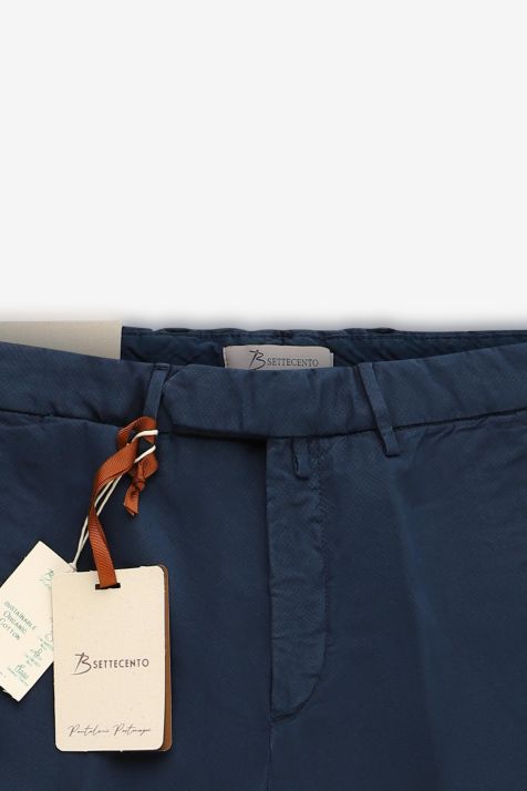 Hose Herren B-Settecento Chinos Slim Einfarbig 96% Baumwolle 4% elastan