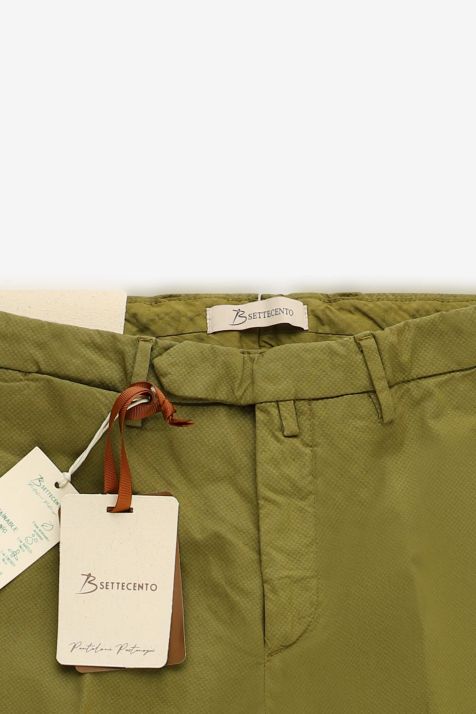 Hose Herren B-Settecento Chinos Slim Einfarbig 96% Baumwolle 4% elastan
