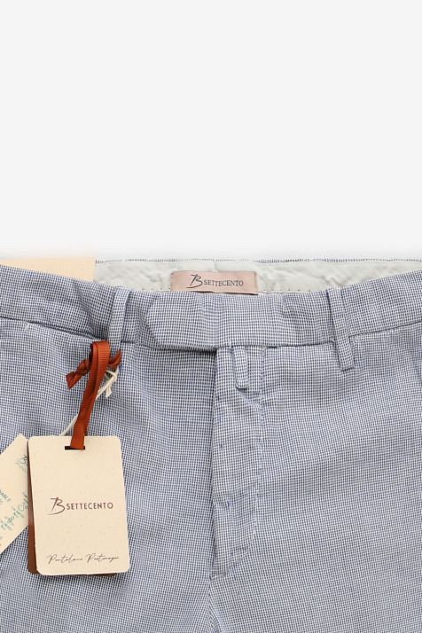 Hose Herren B-Settecento Chinos Slim Halb Unifarben 97% Baumwolle 3% elastan
