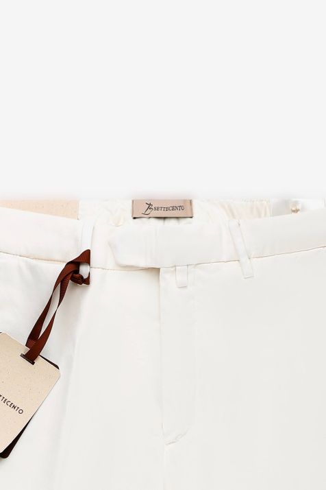 Men's Trouser B-Settecento Chino Slim Plain 38% cotton 60% ly 2% ea