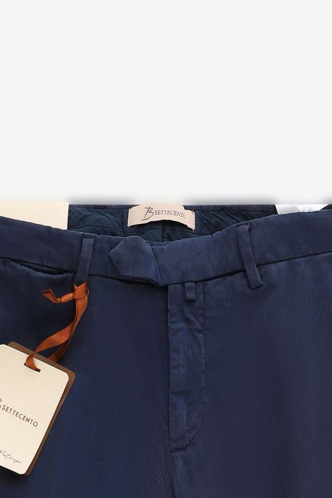 Hose Herren B-Settecento Chinos Slim Einfarbig  38% Baumwolle, 60% Lyocell, 2% Elasthan