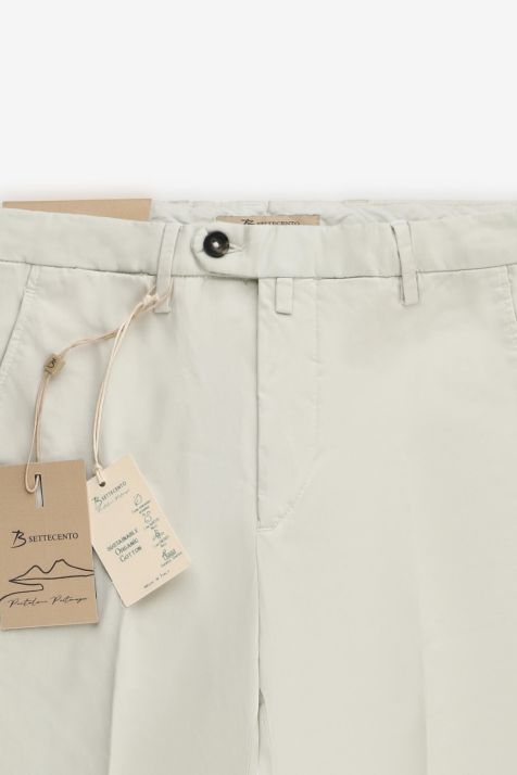 Pantalon Hombre B-Settecento Chino Slim Lisa 97% algodón 3% elastan