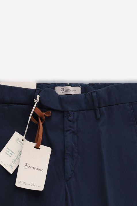 Pantalon Hombre B-Settecento Chino Slim Lisa 97% algodón 3% elastan