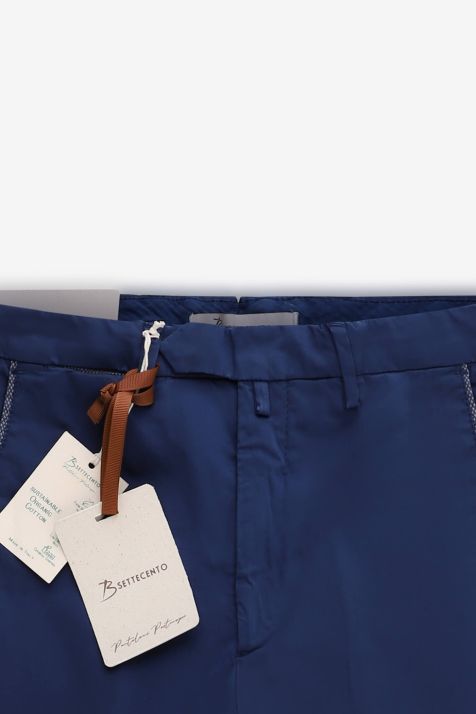Pantalon Homme B-Settecento Chino Slim Uni 97% coton 3% elastan