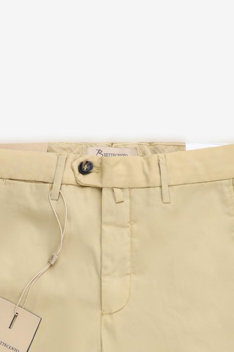 Pantalon Homme B-Settecento Chino Slim Uni 71% coton, 26% nylon, 3% élasthanne
