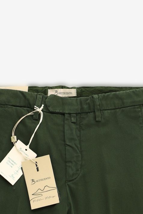 Pantalon Homme B-Settecento Chino Slim Partiellement  98% coton 2% élasthanne