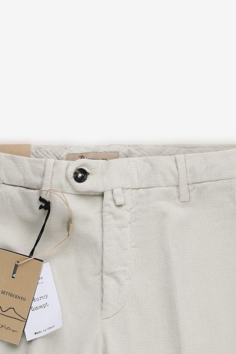 Pantalon Homme B-Settecento Chino Slim Uni 98 % coton, 2 % élasthanne
