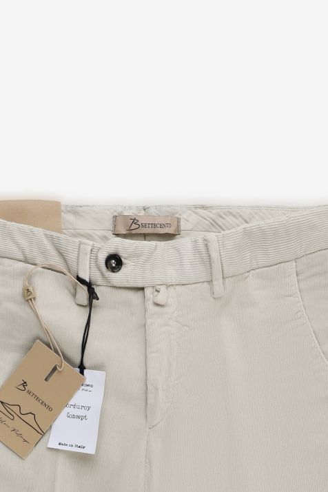 Hose Herren B-Settecento Chinos Slim Einfarbig 97% Baumwolle 3% elastan