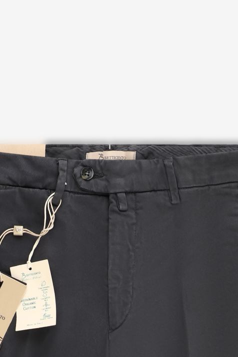 Pantalon Homme B-Settecento Chino Slim Uni 98 % coton, 2 % élasthanne