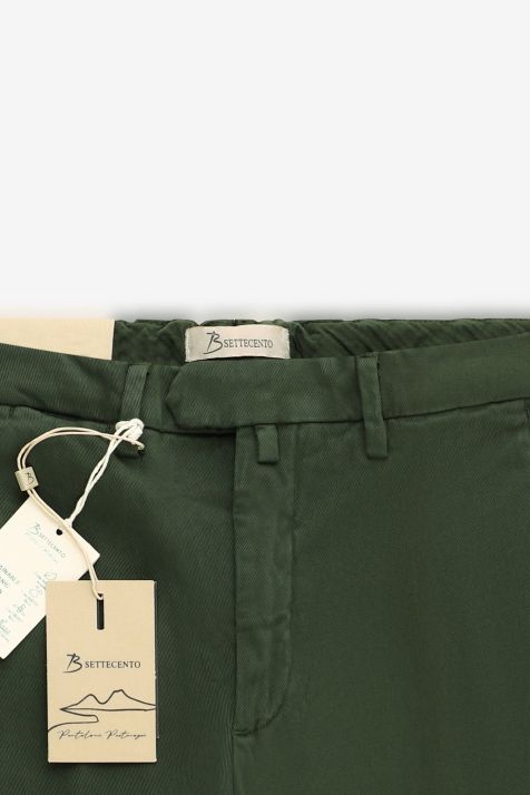 Pantalon Hombre B-Settecento Chino Slim Lisa 97% algodón 3% elastan