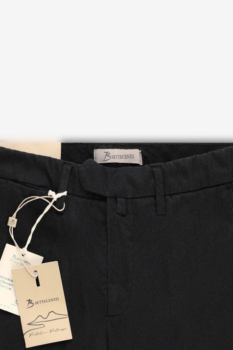 Hose Herren B-Settecento Chinos Slim Einfarbig  73% Baumwolle, 24% Polyester, 3% Elasthan