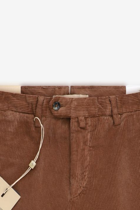 Pantalon Homme B-Settecento Chino Slim Uni 98% coton 2% élasthanne