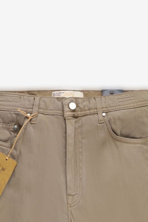 Men's Trouser B-Settecento 5 Pocket Regular Plain 50% lycra 44% cotton 4% cashemere 2% ea