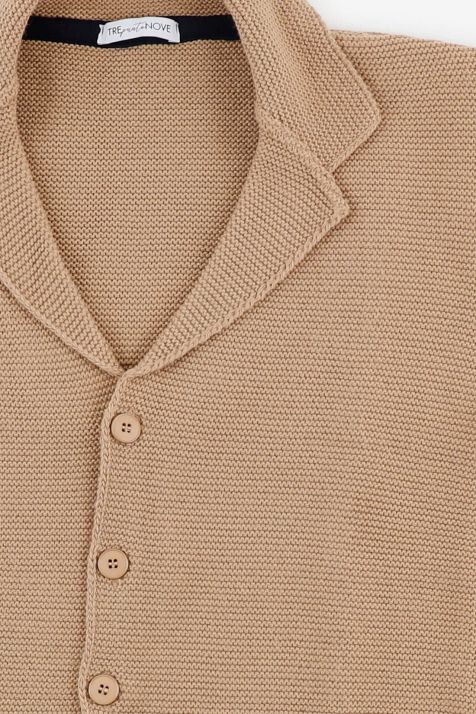 Men's Knitwear Trepuntonove Jacket Slim Plain  100% Acrylic