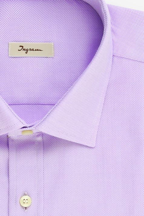 Men's Shirt Ingram Classic Plain 100% cotton collar French Long sleeve