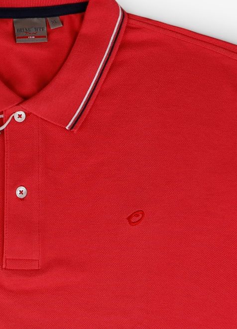 Men's Polo shirt Belmonte Classic Plain 100% cotton Short sleeve