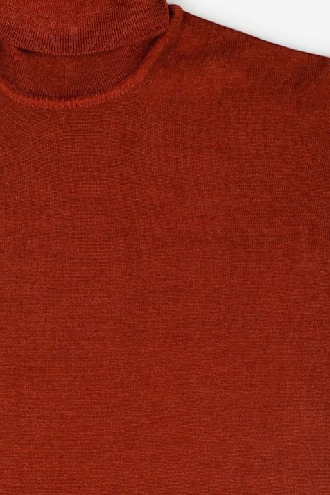 Men's Knitwear Primo Emporio High neck Slim Plain 100% merinos wool Extra Fine