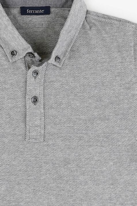 Men's Knitwear Ferrante Polo collar Regular Plain 100% cotton