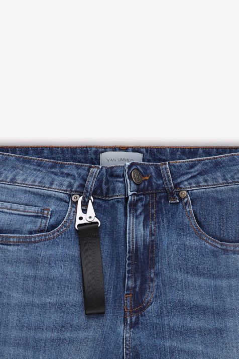 Pantalon Homme Yan Simmon 5 Pocket Slim Uni 99 % coton, 1 % élasthanne