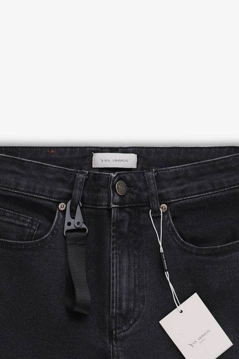 Pantalon Homme Yan Simmon 5 Pocket Slim Uni 98 % coton, 2 % élasthanne