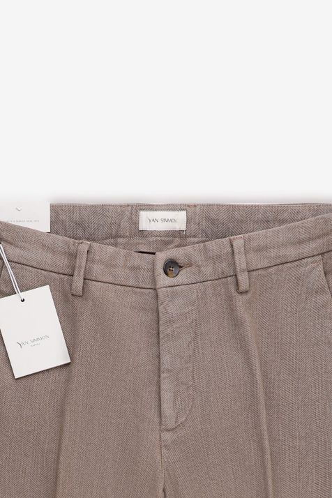 Men's Trouser Yan Simmon Chino Slim Semi-plain 99% cotton 1% elastan