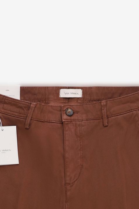 Pantalon Homme Yan Simmon Chino Slim Uni 97% coton 3% elastan