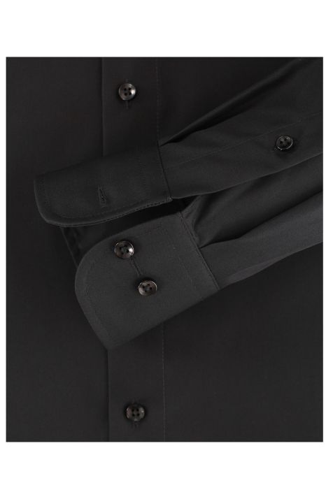 Men's Shirt Casamoda Comfort Not Iron Plain collar French Long sleeve