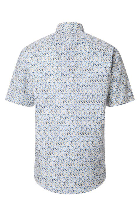Men's Shirt Casamoda Classic Patterned collar Button down Short sleeve