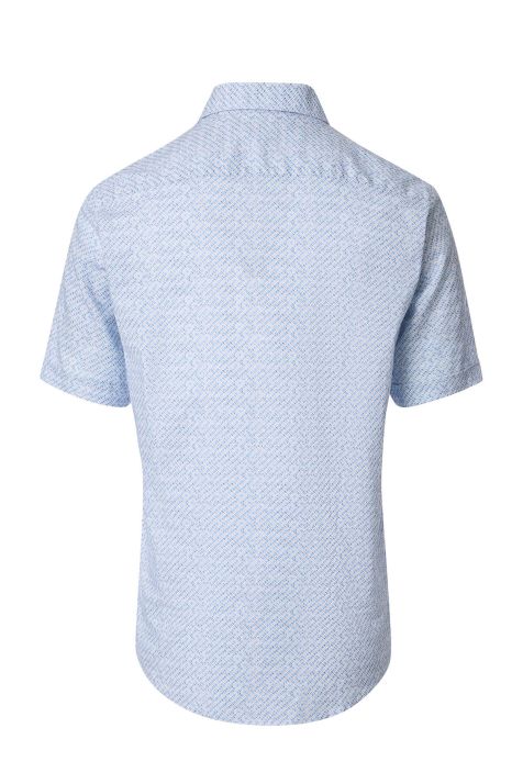 Men's Shirt Casamoda Classic Patterned collar Button down Short sleeve